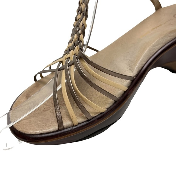 JAMBU KYIOCT11 Genuine Leather Strappy Ankle Strap Braided Sandals Clogs Shoes 9 - Picture 11 of 16